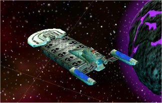New Life class colony ship in space