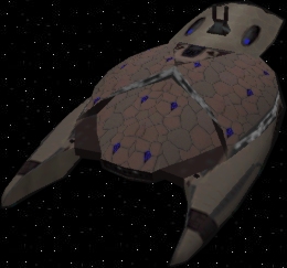 Federation atmospheric fighter in space